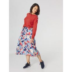 Sweter damski TBS Addenpul. Niebieskie swetry damskie TBS, l, bez wzorów, casualowe, bez kołnierzyka, bez ramiączek, bez kaptura. Za 329.00 zł.