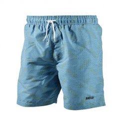Męskie spodenki kąpielowe Beco turkusowe w paski. Zielone kąpielówki męskie 47 Brand, m, bez wzorów, z materiału. Za 238.99 zł.