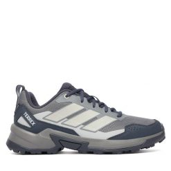Trekkingi adidas. Szare obuwie sportowe damskie Adidas, bez wzorów, trekkingowe, adidas terrex. Za 399.99 zł.