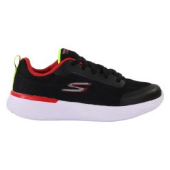 Buty na co dzień na trening młodzieżowe SKECHERS GO RUN 400 siateczka. Czarna obuwie sportowe damskie Skechers, bez wzorów, na fitness i siłownię. Za 152.00 zł.