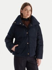 Tommy Hilfiger Kurtka puchowa WW0WW47294 Granatowy Relaxed Fit. Niebieskie kurtki damskie Tommy Hilfiger, s, bez wzorów, z puchu, bez kaptura. Za 1,299.00 zł.