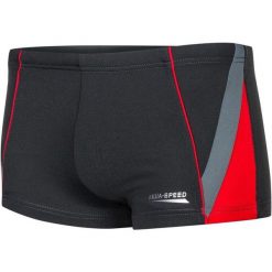Spodenki pływackie dla dzieci Aqua Speed Diego. Czerwone kąpielówki dla chłopców Aqua-Speed, bez wzorów, sportowe. Za 51.90 zł.