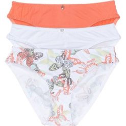 Figi (3 pary) bonprix z nadrukiem + biel wełny + łososiowy jasnoróżowy. Figi damskie marki KALENJI. Za 53.97 zł.