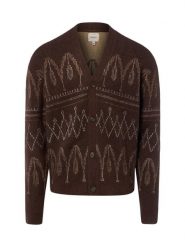 Redefined Rebel sweter - RRWade Mężczyźni brązowy, S. Brązowe swetry przez głowę męskie Redefined Rebel, m, bez wzorów, bez kołnierzyka. Za 249.95 zł.