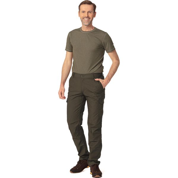 Spodnie turystyczne męskie Enduro RipStop odporne na uszkodzenia. Zielone spodnie sportowe męskie tagart, na lato, m, bez wzorów, trekkingowe. Za 379.00 zł.