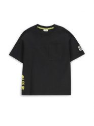 Coccodrillo T-Shirt WC5143206GBJ Czarny Regular Fit. Czarne t-shirty dla chłopców COCCODRILLO, bez wzorów, z bawełny, bez ramiączek. Za 29.99 zł.
