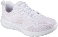 Skechers buty damskie GO WALK Joy - Violet 124640 WTRG white 37,5. Białe obuwie sportowe damskie Skechers, bez wzorów. Za 446.29 zł.