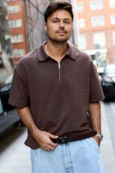 Pasek męski skórzany do spodni casual garnituru automat brązowy Beltimore A39 : Kolory - brązowy, beżowy, Rozmiar pasków - r.130-145 cm. Brązowe paski damskie bez wzorów, ze skóry, casualowe. Za 64.99 zł.