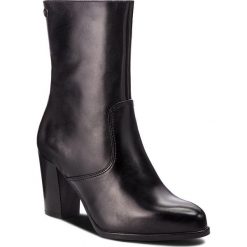 Botki TAMARIS - 1-25382-31 Black Leather 003. Kozaki damskie marki Tamaris. W wyprzedaży za 229.00 zł.