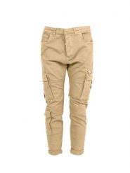 Xagon Spodnie "Cargo Pants" | P24032CR4034 | Mężczyzna | Beżowy. Brązowe spodnie materiałowe męskie Xagon, m, bez wzorów, z bawełny, eleganckie. W wyprzedaży za 489.00 zł.