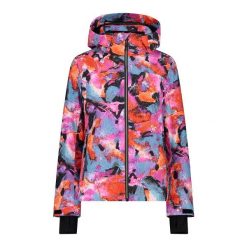 Kurtka damska narciarska CMP 34W4636. Brązowe kurtki sportowe damskie CMP, na zimę, xl, bez wzorów, bez kaptura, narciarskie. W wyprzedaży za 559.99 zł.