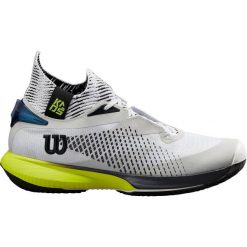Buty do tenisa męskie Wilson Kaos Rapide. Białe buty sportowe męskie Wilson, z materiału, bez zapięcia, tenisowe. Za 767.00 zł.