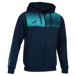 Bluza dresowa z kapturem Joma Eco Supernova. Niebieskie bluzy męskie Joma, m, bez wzorów, z dresówki, z kapturem. Za 186.55 zł.