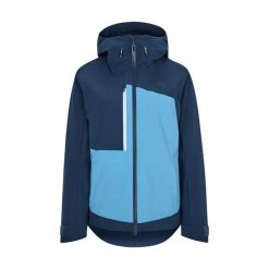 Kurtka narciarska damska ZIENER Tayara. Niebieskie kurtki snowboardowe damskie Ziener, s, bez wzorów, z materiału, bez kaptura, narciarskie. Za 759.99 zł.