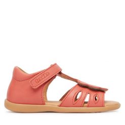 Sandały Froddo. Pomarańczowe sandały dziewczęce Froddo, bez zapięcia. Za 329.99 zł.