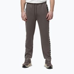 Spodnie męskie Pitbull Track Powers. Brązowe spodnie sportowe męskie PITBULL, m, bez wzorów, z elastanu. Za 229.99 zł.