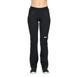 Długie legginsy damskie 8406 czarne - boot cut. Czarne legginsy damskie m, bez wzorów, z elastanu. Za 255.05 zł.