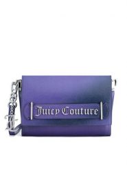 Juicy Couture Torebka BIJXT3094W4S Fioletowy. Fioletowe listonoszki damskie Juicy Couture, bez wzorów, bez dodatków. Za 299.99 zł.