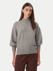 HUGO Sweter Sorellenio 50569389 Szary Relaxed Fit. Szare swetry damskie Hugo, xl, bez wzorów, z wiskozy, bez kołnierzyka, bez ramiączek, bez kaptura. Za 799.99 zł.