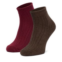 Skarpety długie Nine West. Brązowe skarpety damskie Nine West, bez wzorów. Za 39.99 zł.