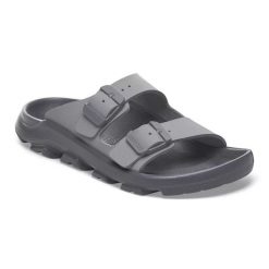 Klapki Birkenstock Mogami Terra Stealth 2-Strap 1029595 szare. Szare klapki męskie z materiału. Za 713.87 zł.