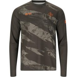 Dżersej z długim rękawem Endurance Kronos. Czarne bluzy męskie Endurance, bez wzorów, z dżerseju, bez kaptura. Za 222.50 zł.