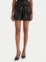 Vero Moda Szorty materiałowe Efa 10335727 Czarny Loose Fit. Czarne szorty damskie Vero Moda, s, bez wzorów, z materiału. Za 159.99 zł.