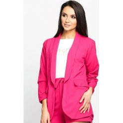 Fuksjowa Marynarka Retro Comes Back. Szare żakiety damskie Born2be, retro. Za 39.99 zł.