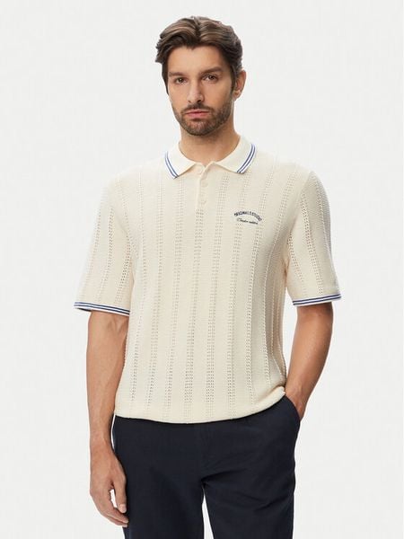 Jack & Jones Polo 12295405 Niebieski Regular Fit. Niebieskie koszulki polo męskie Jack & Jones, m, bez wzorów, bez ramiączek. Za 169.99 zł.