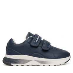 Sneakersy Biomecanics. Niebieskie trampki i tenisówki chłopięce Biomecanics, bez wzorów, bez zapięcia. Za 269.99 zł.