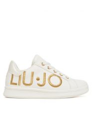Liu Jo Sneakersy Ginny 01 4F5007 EX014 M Biały. Białe buty sportowe dziewczęce Liu Jo, bez wzorów, ze skóry, bez zapięcia. Za 209.99 zł.