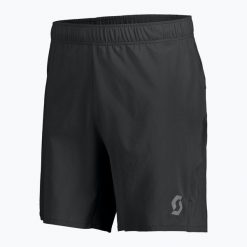 Spodenki do biegania męskie SCOTT Endurance LT. Czarne krótkie spodenki sportowe męskie Scott, m, bez wzorów, z elastanu, do biegania. Za 129.99 zł.