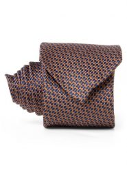 Andrew James Krawat wykonany z jedwabiu Mężczyźni Jedwab niebieski|brązowy|wielokolorowy, ONE SIZE. Brązowe krawaty i muchy Andrew James, do pracy, bez wzorów, z jedwabiu, biznesowe. Za 179.95 zł.
