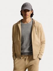 Polo Ralph Lauren Bluza 710881517514 Beżowy Regular Fit. Brązowe bluzy męskie Polo Ralph Lauren, m, bez wzorów, z bawełny, bez kaptura. Za 879.99 zł.