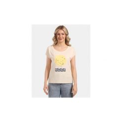 Damska koszulka funkcyjna Kilpi ARONY-W. Brązowe koszulki sportowe damskie Kilpi, bez wzorów, sportowe, bez kołnierzyka. Za 153.53 zł.