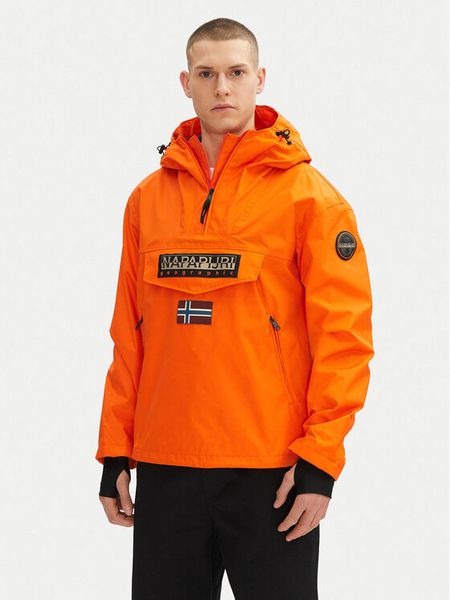 Napapijri Kurtka anorak Rainforest Next Sum NP0A4ILW Pomarańczowy Regular Fit. Brązowe kurtki męskie Napapijri, m, bez wzorów, z syntetyku, bez kaptura. Za 529.99 zł.