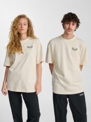 Koszulka Hummel SW Loose. Białe t-shirty damskie Hummel, xl, bez wzorów, z bawełny, bez kołnierzyka. Za 192.45 zł.