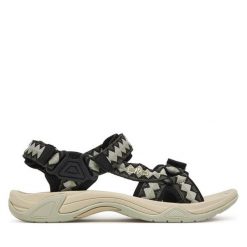 Trekkingi CMP. Szare sandały damskie CMP, bez wzorów, bez obcasa, bez zapięcia. Za 189.99 zł.