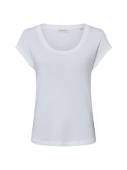 Marc O'Polo koszulka z dzianiny Kobiety Bawełna (100%) biały, XL. Białe t-shirty damskie Marc O'Polo, xl, bez wzorów, z bawełny, bez kołnierzyka. Za 139.95 zł.