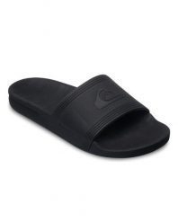 Sandały dla Kobiety DOCKYARD Czarny. Czarne sandały damskie Quiksilver, bez wzorów, z materiału, bez obcasa, bez zapięcia. Za 104.99 zł.