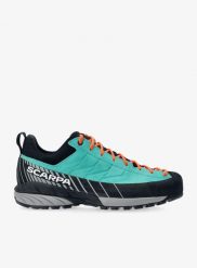 Buty podejściowe damskie SCARPA Mescalito. Niebieskie obuwie sportowe damskie Scarpa, bez wzorów, z gumy, wspinaczkowe. Za 691.89 zł.