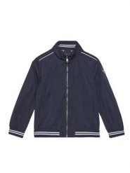 Guess Kurtka przejściowa L5YL08 WH762 Granatowy Regular Fit. Niebieskie kurtki i płaszcze dla chłopców Guess, z aplikacjami, z syntetyku, bez kaptura. Za 209.99 zł.