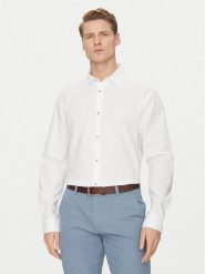 Jack & Jones Koszula Pierre 12270085 Biały Relaxed Fit. Białe koszule męskie Jack & Jones, l, bez wzorów, z bawełny, bez kołnierzyka, bez ramiączek. Za 79.99 zł.