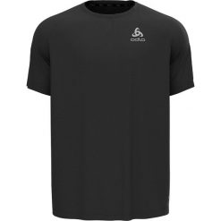 Koszulka tech. Męska Odlo T-shirt crew neck ESSENTIAL CHILL-TE. Czarne t-shirty męskie Odlo, m, bez wzorów, bez kołnierzyka. Za 189.99 zł.