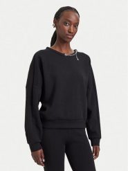 HUGO Bluza Denrietta 50567228 Czarny Regular Fit. Czarne bluzy damskie Hugo, xl, bez wzorów, z bawełny, bez kaptura. Za 699.99 zł.