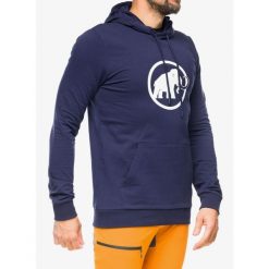 Bluza męska Mammut ML Hoody Classic. Niebieskie bluzy męskie Mammut, m, bez wzorów, bez kaptura. Za 411.25 zł.