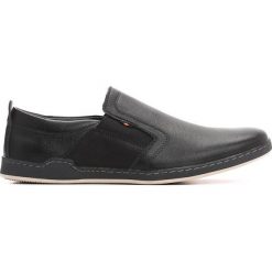 Czarne Półbuty Upper. Półbuty na co dzień męskie Born2be. Za 119.99 zł.