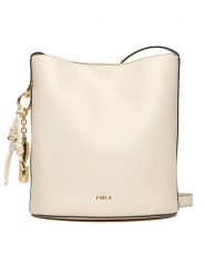 Furla Torebka Roxie S WB01875 ARE000 CN PNN00 Écru. Torebki do ręki damskie Furla, bez wzorów, ze skóry, bez dodatków. Za 1,369.00 zł.