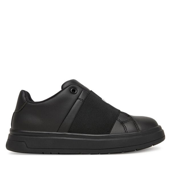 Sneakersy Calvin Klein. Czarne trampki i tenisówki chłopięce Calvin Klein, bez wzorów, bez zapięcia. Za 208.99 zł.