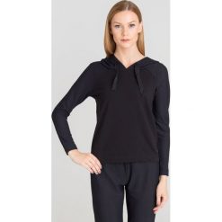 BLUZA DEHA. Czarne bluzy damskie Deha, l, bez wzorów, z kapturem. Za 164.50 zł.